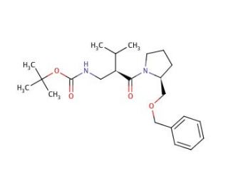 [1-(2-Benzyloxymethyl-pyrrolidine-1-carbonyl)-2-methyl-propyl]-carbamic Acid tert-Butyl Ester (CAS 1217630-30-2) - chemical s