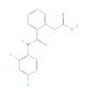 {2-[(2,4-Dichlorophenyl)carbamoyl]phenyl}acetic acid (CAS 937604-95-0) - chemical structure image