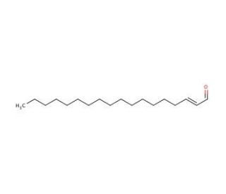 (2E)-Octadecenal (CAS 51534-37-3) - chemical structure image