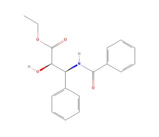 (2R,3S)-N-Benzoyl-3-phenyl Isoserine Ethyl Ester (CAS 153433-80-8) - chemical structure image