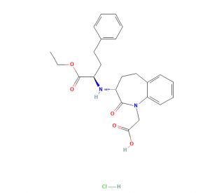 (3R)-Benazepril Hydrochloride (CAS 215447-89-5) - chemical structure image