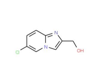 (6-Chloroimidazo[1,2-a]pyridin-2-yl)methanol (CAS 1039416-36-8) - chemical structure image