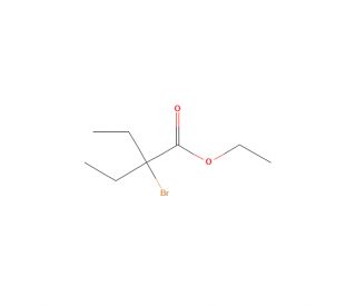 &alpha;-Bromodiethylacetic Acid Ethyl Ester (CAS 6937-28-6) - chemical structure image