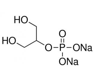 &beta;-Glycerophosphate disodium salt (CAS 819-83-0) - chemical structure image
