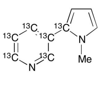 &beta;-Nicotyrine-13C6 - chemical structure image