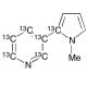 β-Nicotyrine-13C6 - chemical structure image