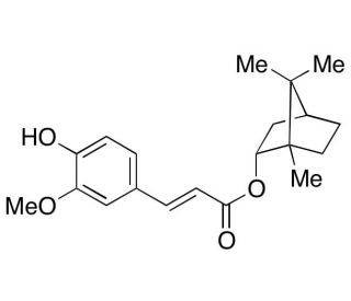 (−)-Bornyl Ferulate (CAS 55511-07-4) - chemical structure image