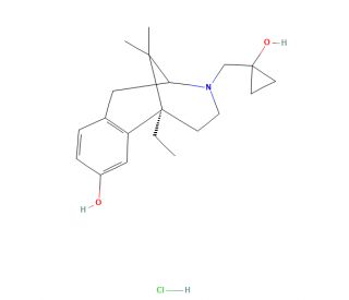 (&minus;)-Bremazocine Hydrochloride (CAS 74100-60-0) - chemical structure image
