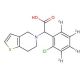 (±)- Clopidogrel-d4 Carboxylic Acid (CAS 1246814-52-7) - chemical structure image