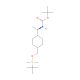 (R)-N-Boc-1-[4-(tert-butyldimethylsilyloxymethyl)cyclohexyl]ethan-1-amine (CAS 672314-58-8) - chemical structure image