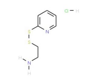 (S)-2-Pyridylthio Cysteamine Hydrochloride (CAS 83578-21-6) - chemical structure image