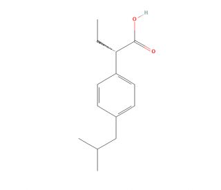(S)-Butibufen (CAS 149646-92-4) - chemical structure image