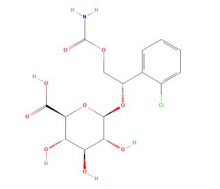 (S)-Carisbamate β-D-O-Glucuronide (CAS 940279-82-3) - chemical structure image
