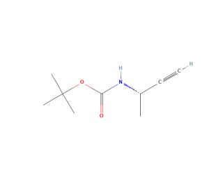 (S)-N-Boc-3-amino-1-butyne (CAS 118080-79-8) - chemical structure image