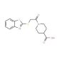 1-[(1,3-benzothiazol-2-ylthio)acetyl]piperidine-4-carboxylic acid - chemical structure image