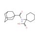 1-[(1-adamantylcarbonyl)amino]cyclohexanecarboxylic acid - chemical structure image