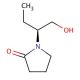 1-[(1S)-1-(Hydroxymethyl)propyl]-2-pyrrolidinone - chemical structure image