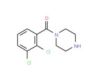 1-[(2,3-dichlorophenyl)carbonyl]piperazine - chemical structure image