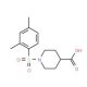1-[(2,4-dimethylphenyl)sulfonyl]piperidine-4-carboxylic acid - chemical structure image