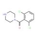 1-[(2,6-dichlorophenyl)carbonyl]piperazine - chemical structure image
