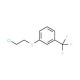 1-[(2-chloroethyl)thio]-3-(trifluoromethyl)benzene - chemical structure image