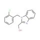 {1-[(2-chlorophenyl)methyl]-1H-1,3-benzodiazol-2-yl}methanol - chemical structure image