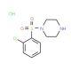 1-[(2-chlorophenyl)sulfonyl]piperazine hydrochloride - chemical structure image