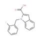 1-[(2-fluorophenyl)methyl]-1H-indole-2-carboxylic acid - chemical structure image