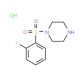 1-[(2-fluorophenyl)sulfonyl]piperazine hydrochloride - chemical structure image
