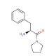 1-[(2S)-2-Amino-1-oxo-3-phenylpropyl]pyrrolidine (CAS 56414-89-2) - chemical structure image