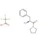 1-[(2S)-Amino-1-oxo-3-phenylpropyl]pyrrolidine Mono(trifluoroacetate) (CAS 144646-34-4) - chemical structure image