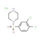 1-[(3,4-dichlorophenyl)sulfonyl]piperazine hydrochloride - chemical structure image
