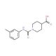 1-[(3-methylphenyl)carbamoyl]piperidine-4-carboxylic acid - chemical structure image
