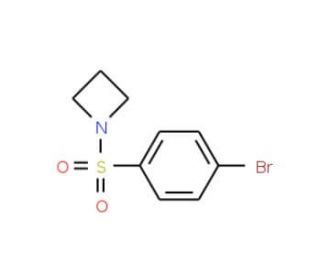 1-[(4-Bromophenyl)sulphonyl]azetidine (CAS 530081-57-3) - chemical structure image