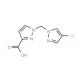 1-[(4-Chloro-1H-pyrazol-1-yl)methyl]-1H-pyrazole-3-carboxylic acid - chemical structure image