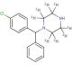 1-[(4-Chlorophenyl)phenylmethyl]piperazine-d8 - chemical structure image