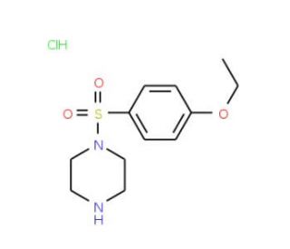 1-[(4-ethoxyphenyl)sulfonyl]piperazine hydrochloride - chemical structure image