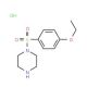 1-[(4-ethoxyphenyl)sulfonyl]piperazine hydrochloride - chemical structure image