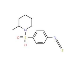 1-[(4-Isothiocyanatophenyl)sulfonyl]-2-methylpiperidine - chemical structure image