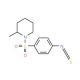 1-[(4-Isothiocyanatophenyl)sulfonyl]-2-methylpiperidine - chemical structure image