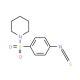 1-[(4-Isothiocyanatophenyl)sulfonyl]piperidine (CAS 7356-55-0) - chemical structure image