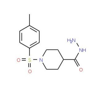 1-[(4-Methylphenyl)sulfonyl]-4-piperidinecarbohydrazide - chemical structure image