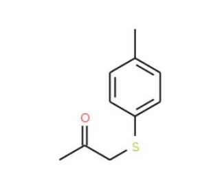 1-[(4-Methylphenyl)thio]acetone (CAS 1200-13-1) - chemical structure image
