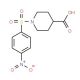 1-[(4-Nitrophenyl)sulfonyl]-4-piperidinecarboxylic acid - chemical structure image
