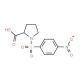 1-[(4-nitrophenyl)sulfonyl]pyrrolidine-2-carboxylic acid (CAS 88867-96-3) - chemical structure image