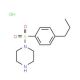 1-[(4-propylbenzene)sulfonyl]piperazine hydrochloride - chemical structure image