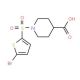 1-[(5-bromothien-2-yl)sulfonyl]piperidine-4-carboxylic acid - chemical structure image