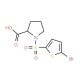 1-[(5-bromothien-2-yl)sulfonyl]pyrrolidine-2-carboxylic acid - chemical structure image