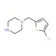 1-[(5-Chlorothien-2-yl)methyl]piperazine - chemical structure image