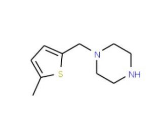 1-[(5-Methylthien-2-yl)methyl]piperazine - chemical structure image